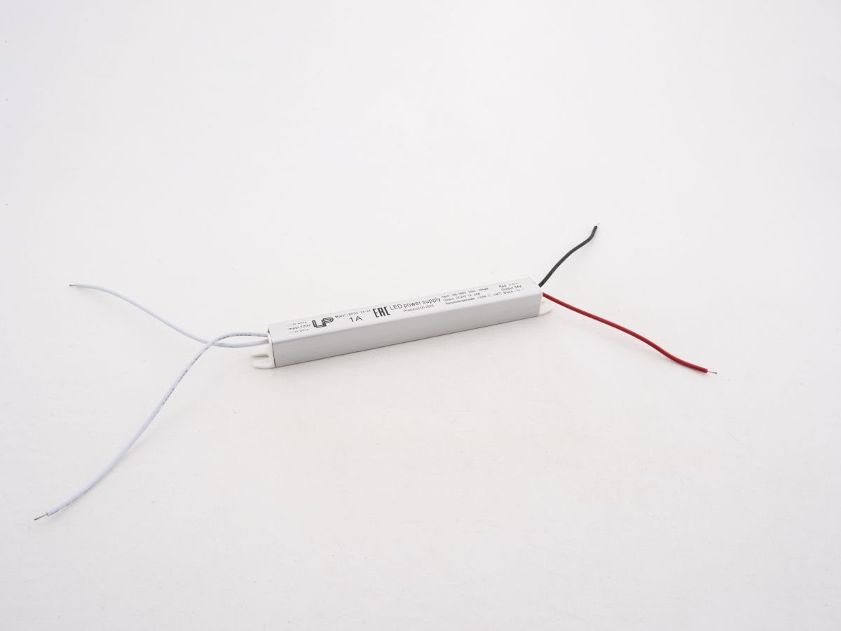 Блок питания LEDS POWER 24Вт 24В Super Slim 390102