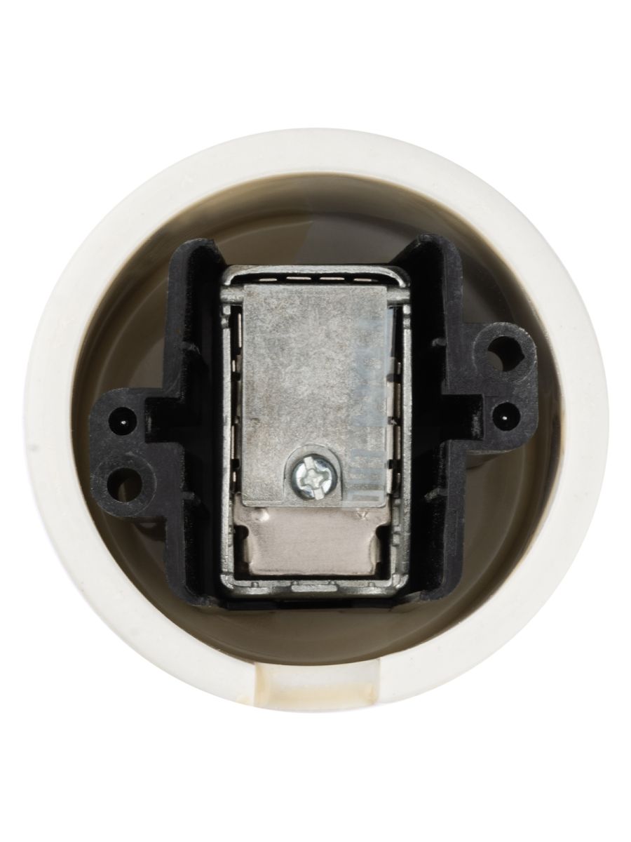 Розетка TV проходная сл. кость Болонь TDM Electric SQ1820-0354