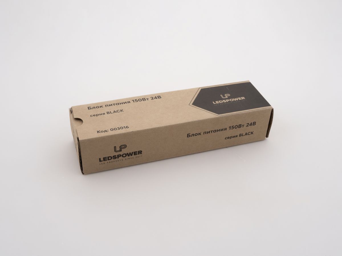 Блок питания LEDS POWER 150Вт 24В BLACK 003016
