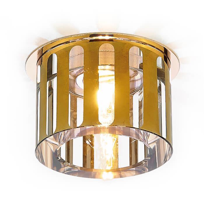 Встраиваемый светильник Ambrella Light Glass D1014 GD