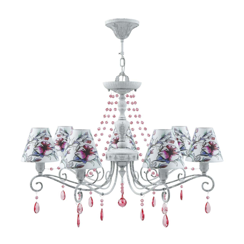 Подвесная люстра Lamp4you Provence E4-07-G-LMP-O-13-CRL-E4-07-PK-UP