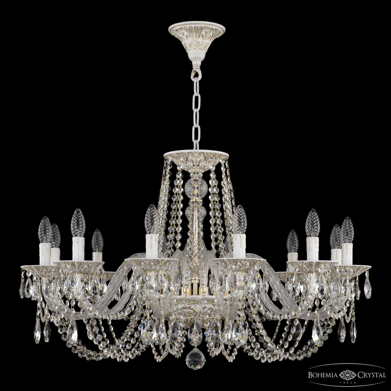 Подвесная люстра Bohemia Ivele Crystal AL16302/12/300 WMG