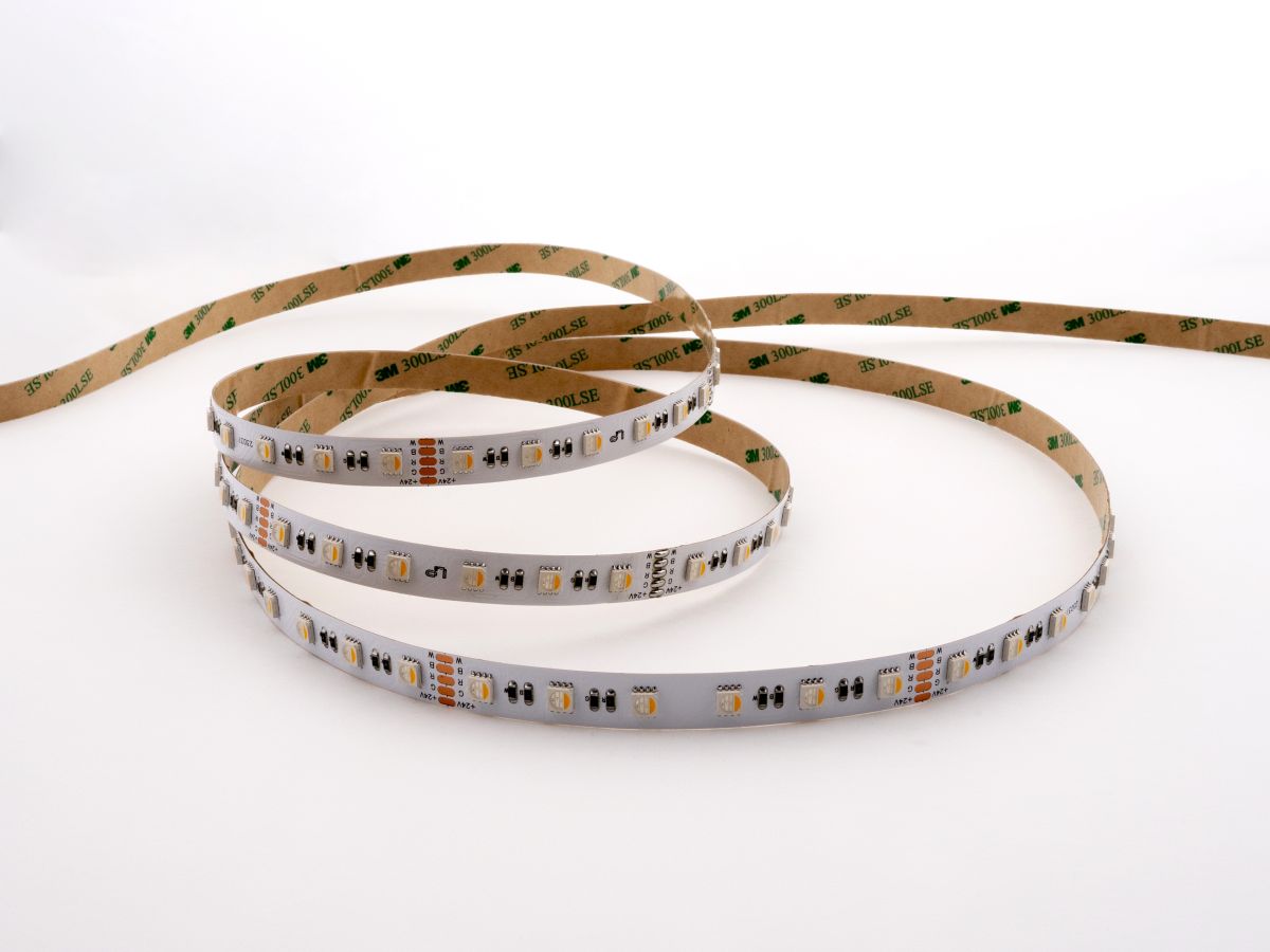 Светодиодная лента LEDS POWER 5050 60/м (19,2Вт/м) 24В RGBNW 004068