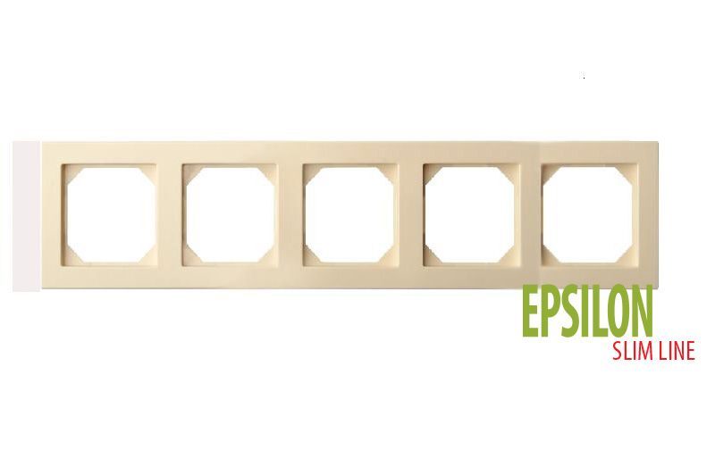 Рамка пятиместная Liregus Epsilon 28-0885
