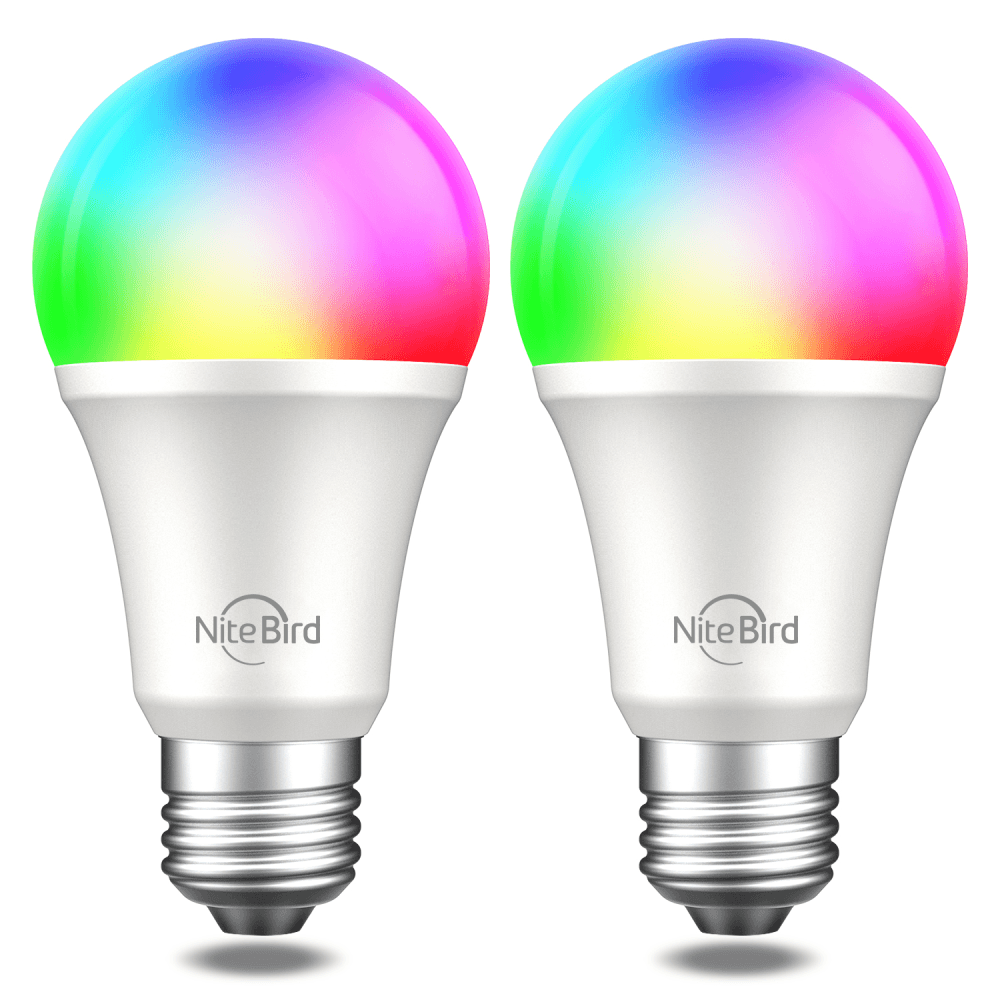 Комплект умных ламп (2 шт.) Nitebird Smart bulb E27 8W 2700K WB4-2 pcs/pack