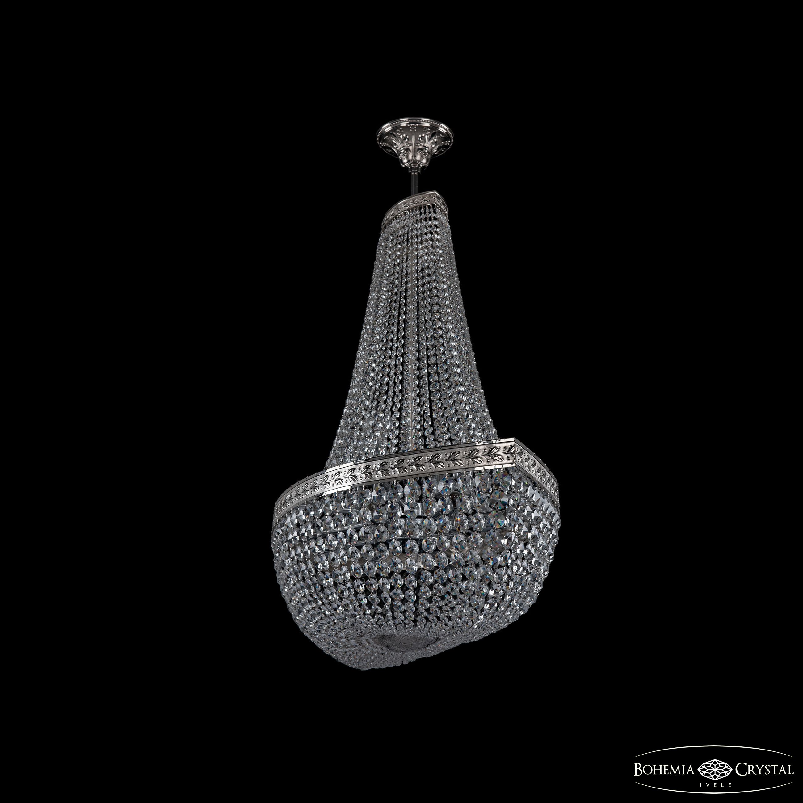 Потолочная люстра Bohemia Ivele Crystal 19113/H2/90IV Ni