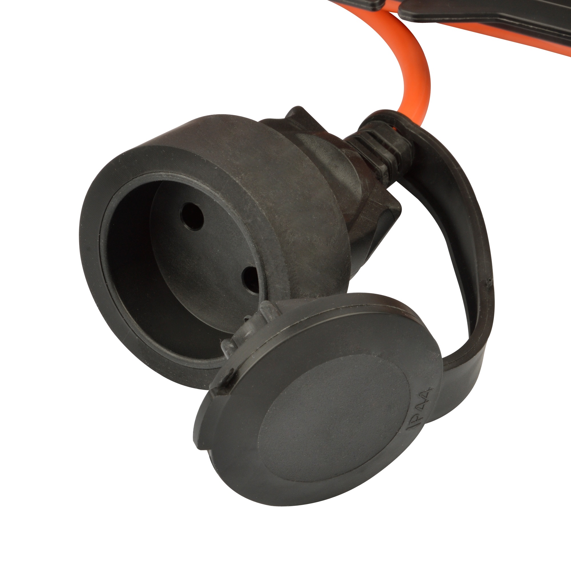 Удлинитель Uniel UG /UCK-1N/2x0,75/10M/F IP44 ORANGE UL-00009864