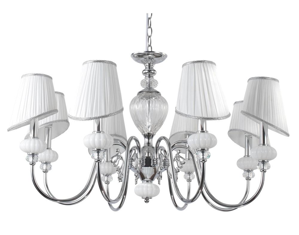 Подвесная люстра Crystal Lux Alma White SP-PL8