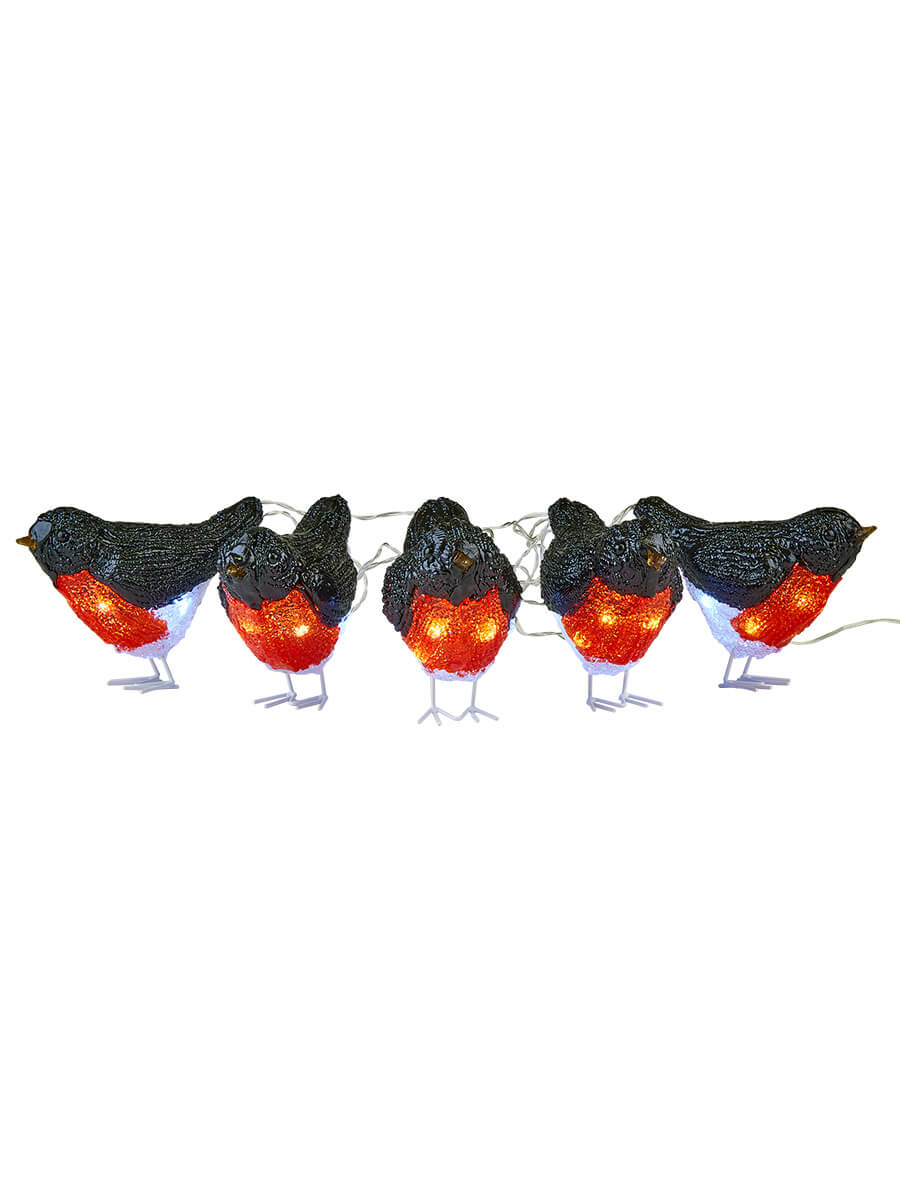 Фигурка светодиодная «Птички» 17x13см Uniel ULD-M1713-040/STA White IP20 Birds5 UL-00007287