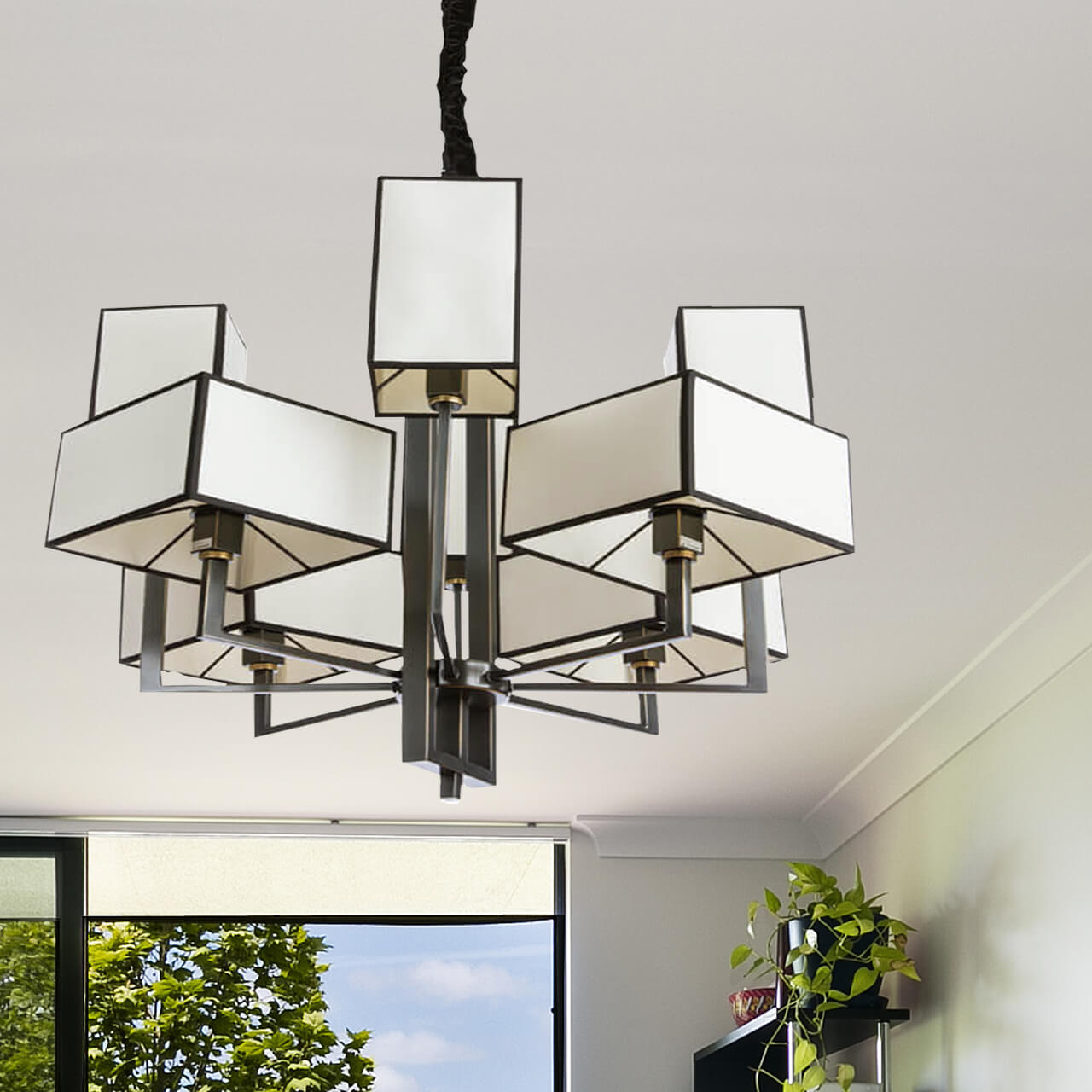 Подвесная люстра Divinare Porta 5933/01 LM-8 в Москве