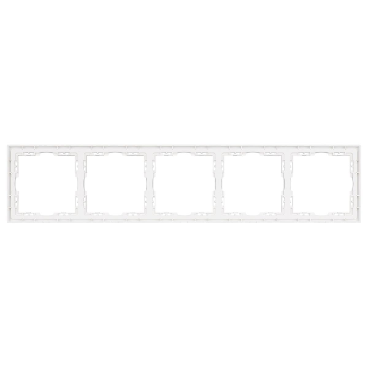 Рамка пластиковая Arlight FRM-NOBE-SFPL-5-WH 054227