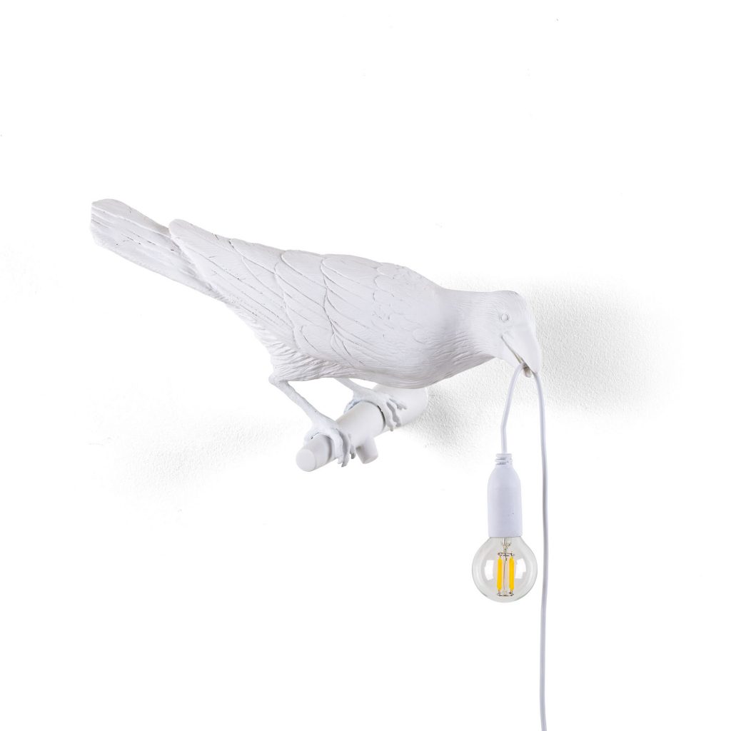 Бра Seletti Bird Looking Right White Outdoor 14721