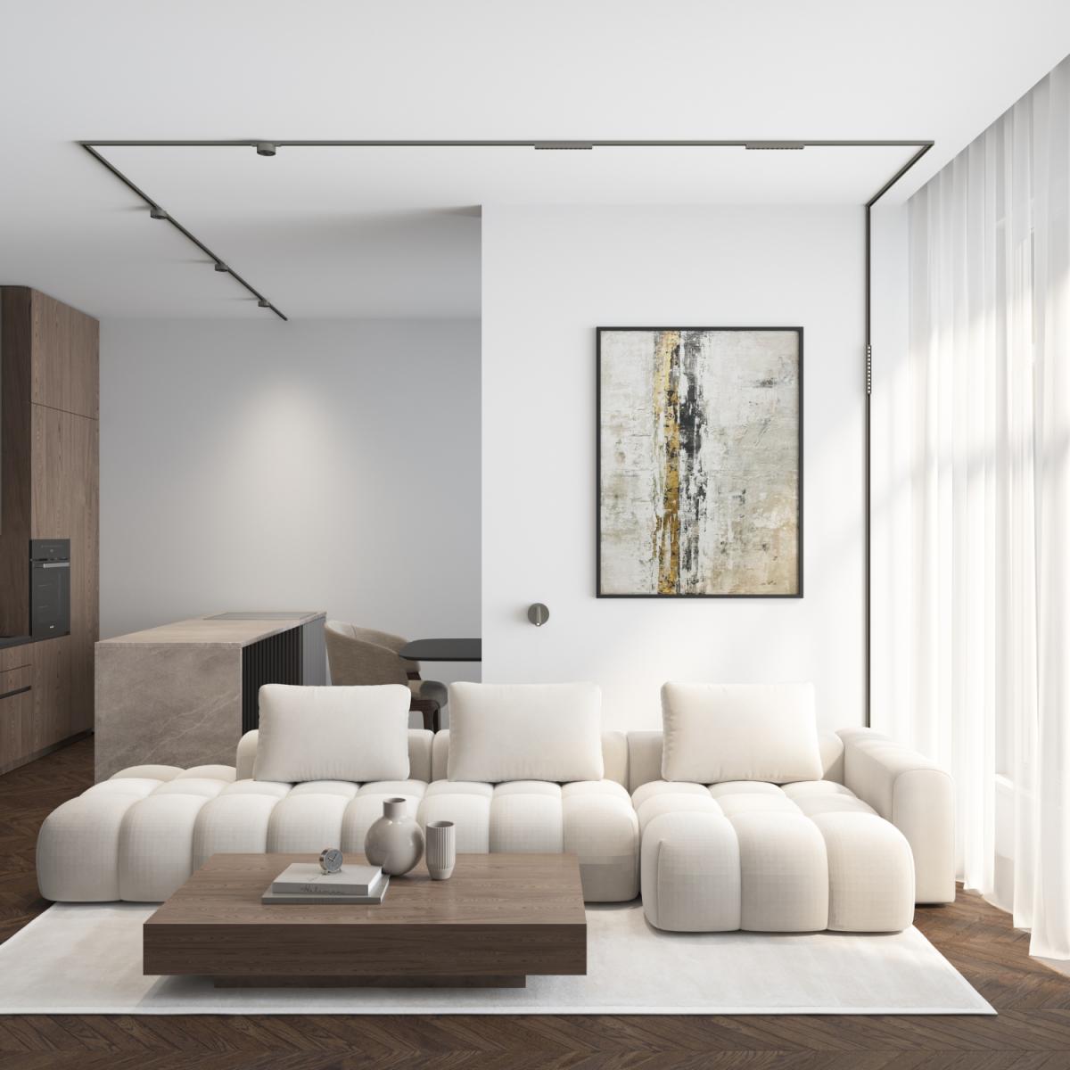 Трековый однофазный светильник Denkirs Shine grill DK5771-DN