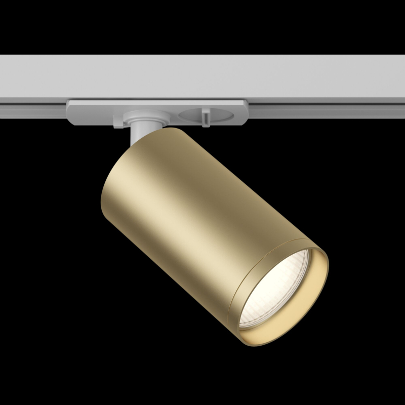 Трековый светильник (золото) Maytoni Focus S TR020-1-GU10-WMG