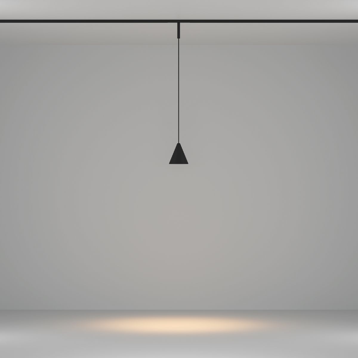 Трековый магнитный светильник Maytoni Cono TR182-1-5WTW-M-B