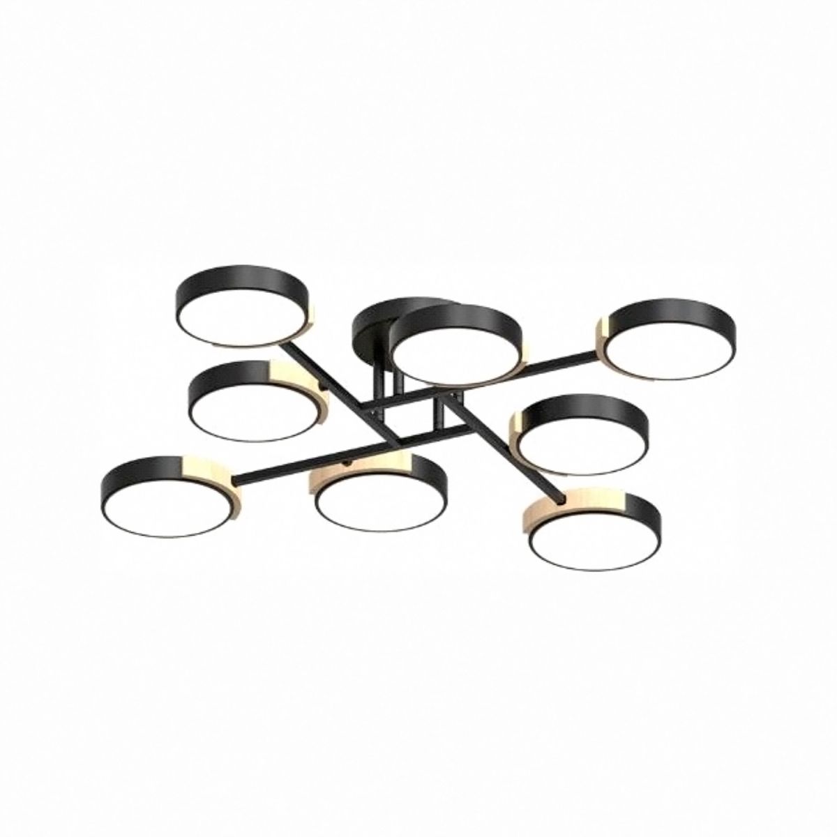 Потолочная люстра Сканди LED4U L3212-840 BK