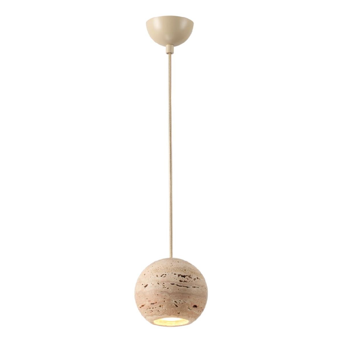 Подвесной светильник шар Odeon Light Travertino 6625/1L