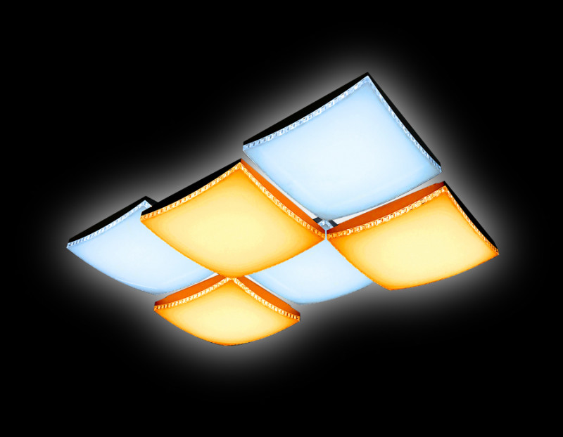 Накладная люстра Ambrella Light FP2326 WH 192W D720*480