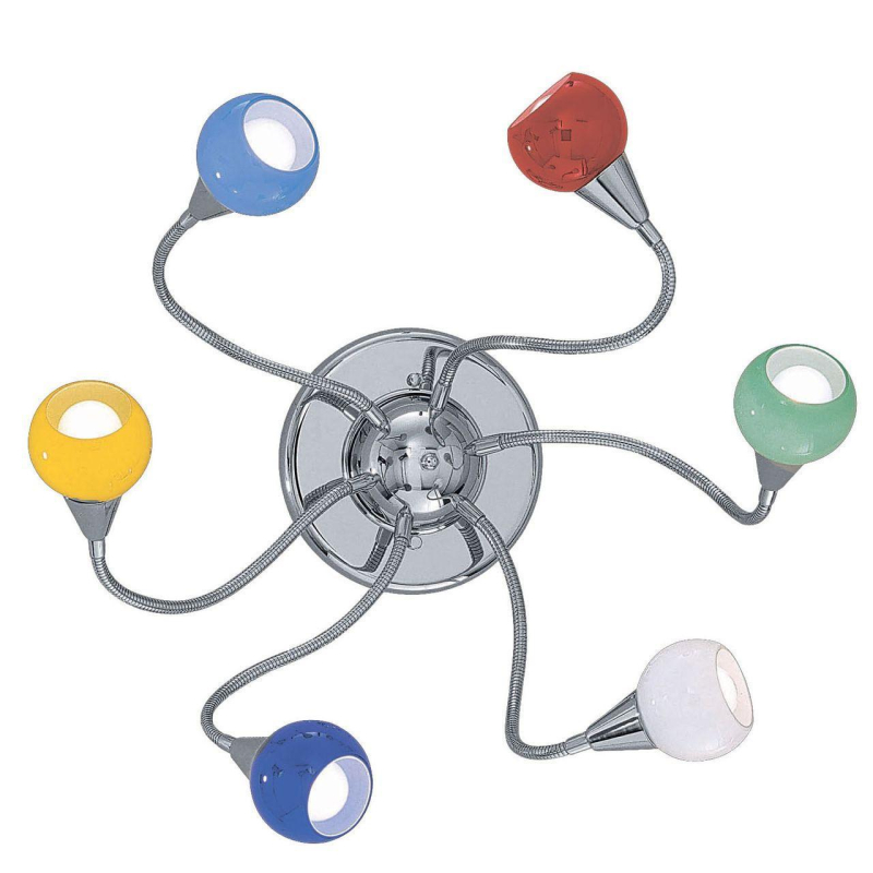 Потолочная люстра Ideal Lux Tender PL6 Color 006550