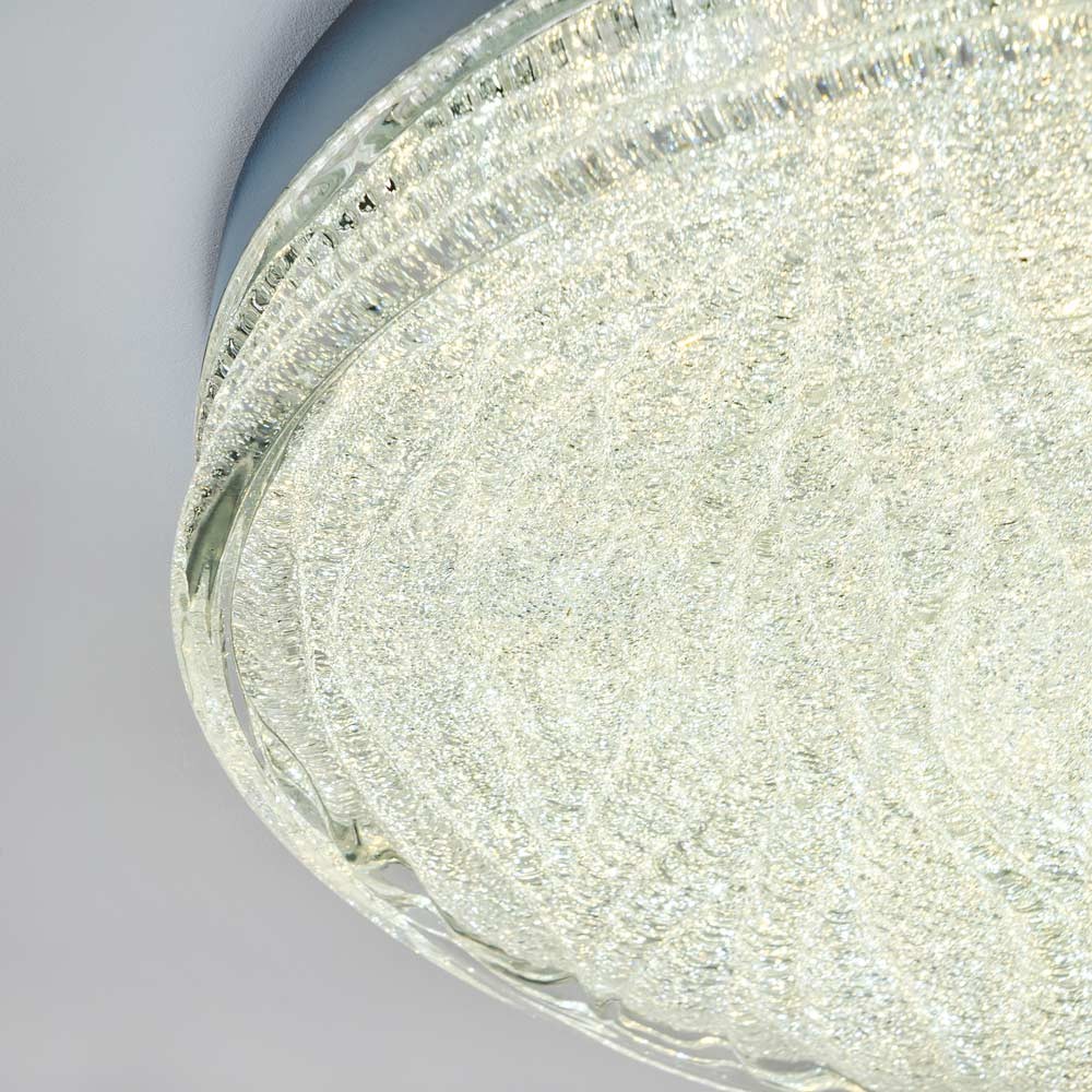 Потолочный светильник стеклянный LED4U L1117-500 CR