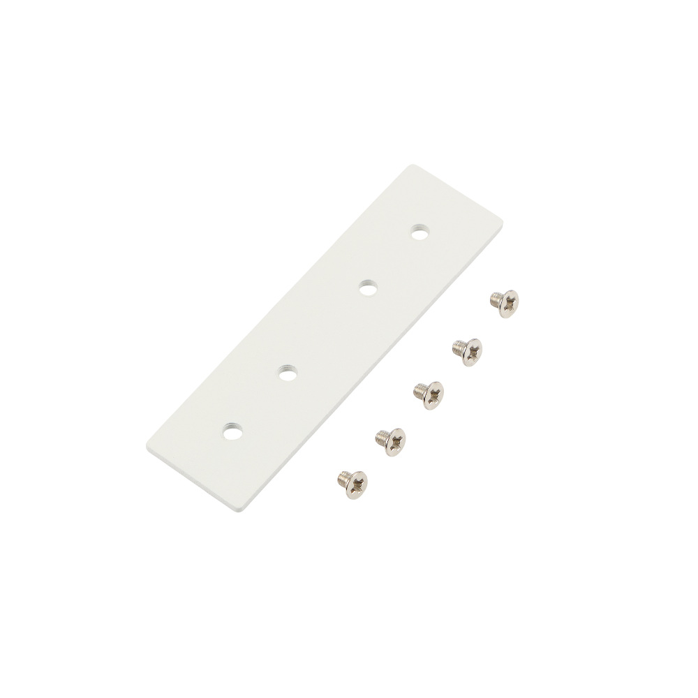 Коннектор прямой накладной для магнитного шинопровода Myfar Accessories for MagLine 23 MT0201-SC-W