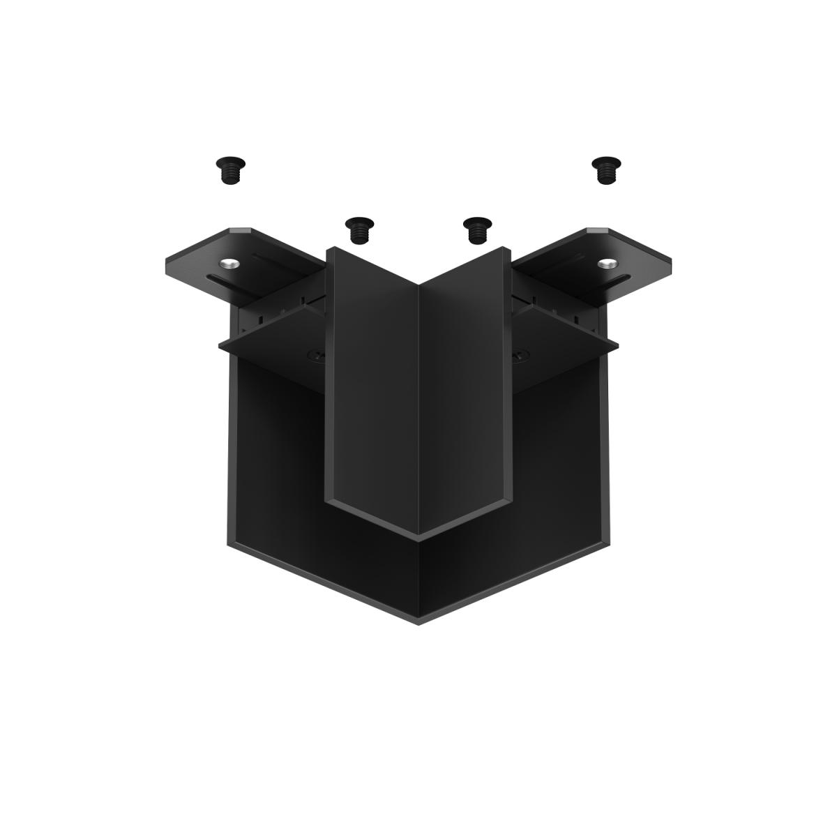 Угловой соединитель для шинопровода Denkirs SMART TR2102-BK