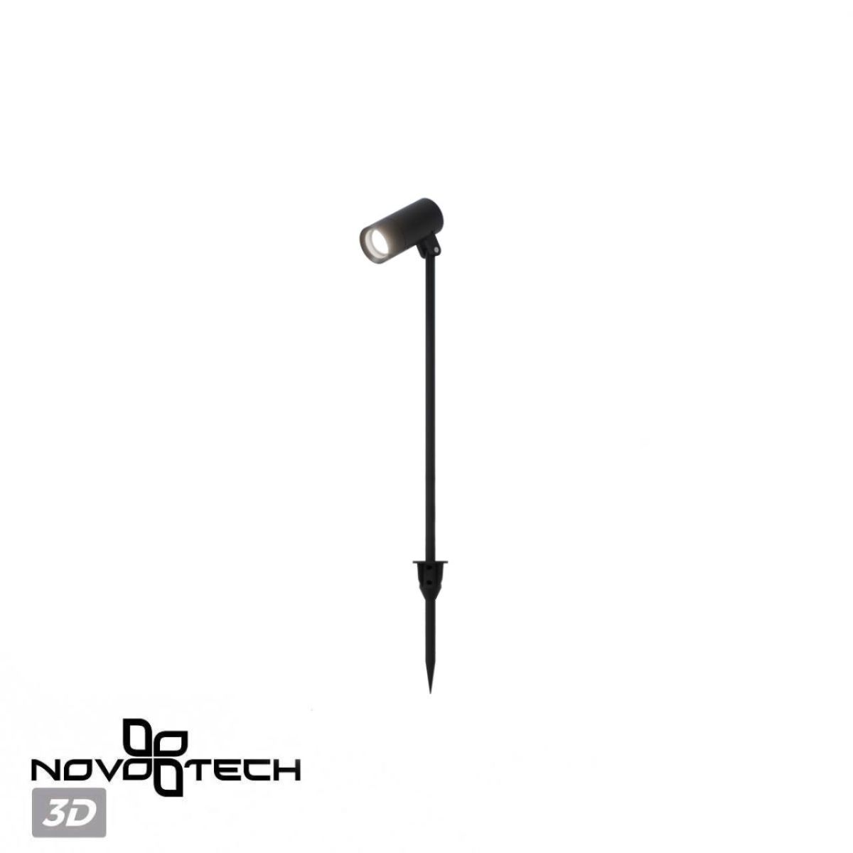 Ландшафтный светильник с переключ. цв. температуры и мощности Novotech Street Landscape 359713