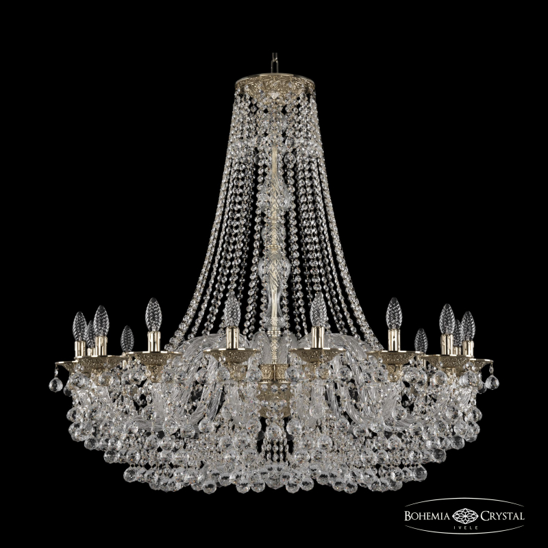 Подвесная люстра Bohemia Ivele Crystal 16109/16/360/h-95 G