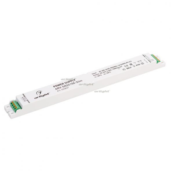 Блок питания Arlight ARV-SN24150-Slim (24V, 6.25A, 150W, 0-10V, PFC) 023837