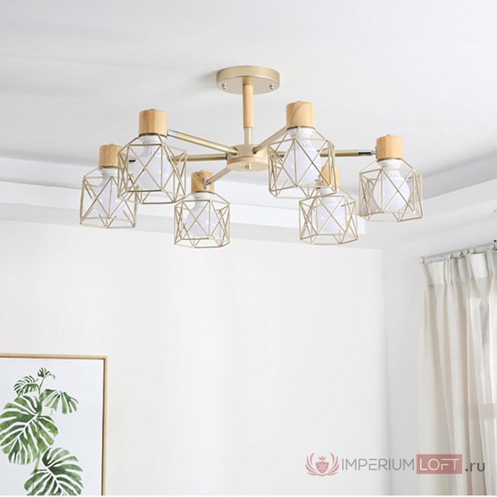 Люстра на штанге ImperiumLoft Corf 189482-26