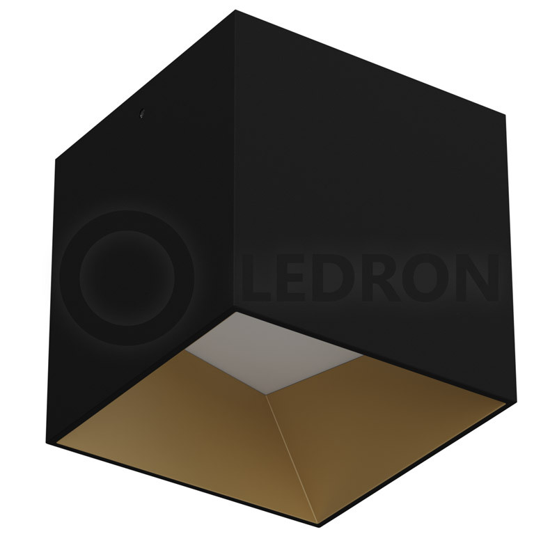 Влагозащищенный светильник LeDron SKY OK ED BLACK/GOLD 00000013707