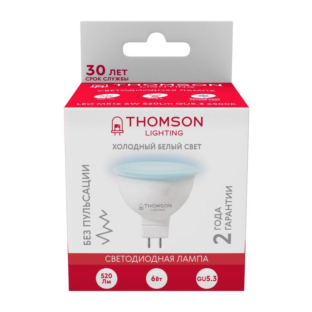 Лампа светодиодная Thomson GU5.3 6W 6500K TH-B2322