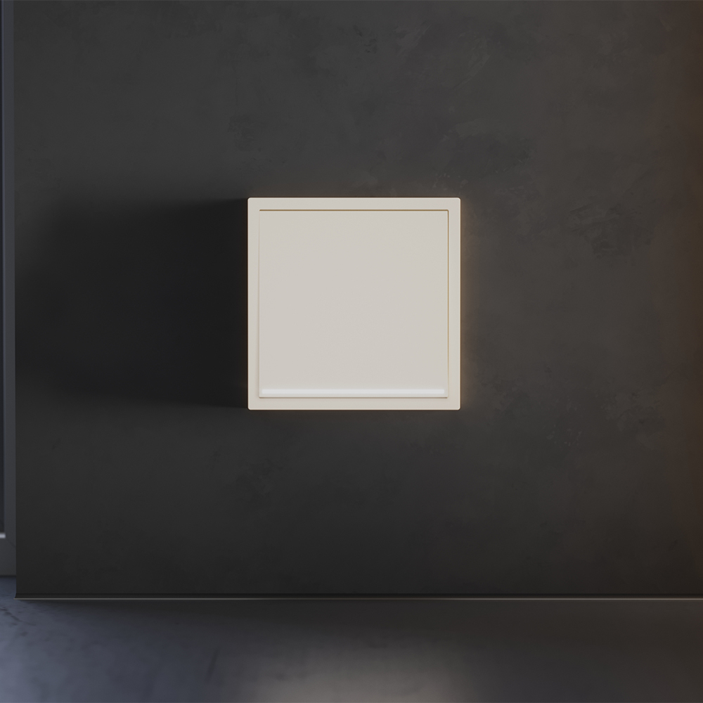 Клавиша для выключателя/переключателя одноклавишного с подсветкой Voltum S70 (хлопок) VLS000213