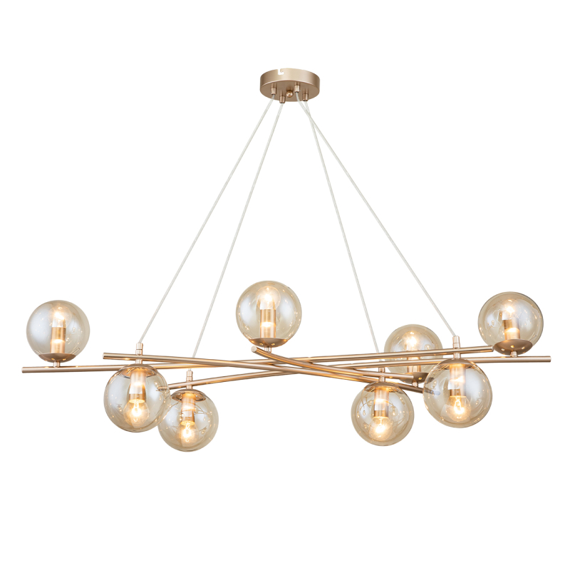 Подвесная люстра шар Escada Balance 1119/8S Gold