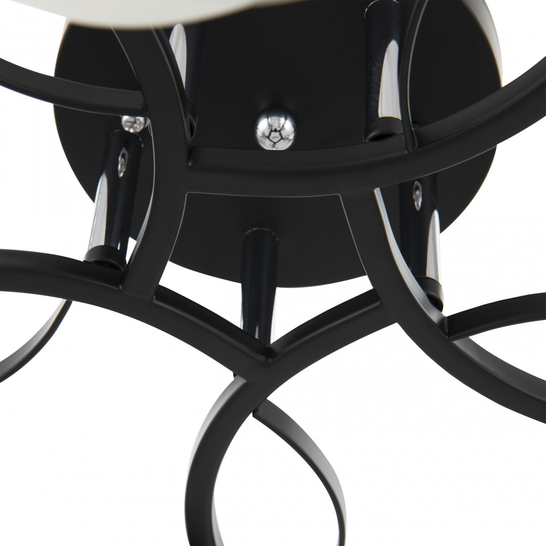 Потолочная люстра Arte Milano Amalfi 325885/5A BK+CR