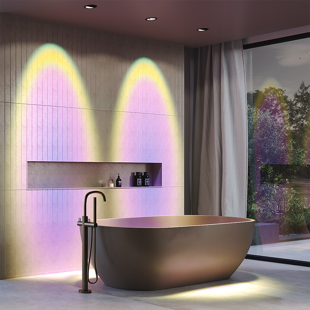 Встраиваемый светильник Maytoni Lens DL105-12W3K-B