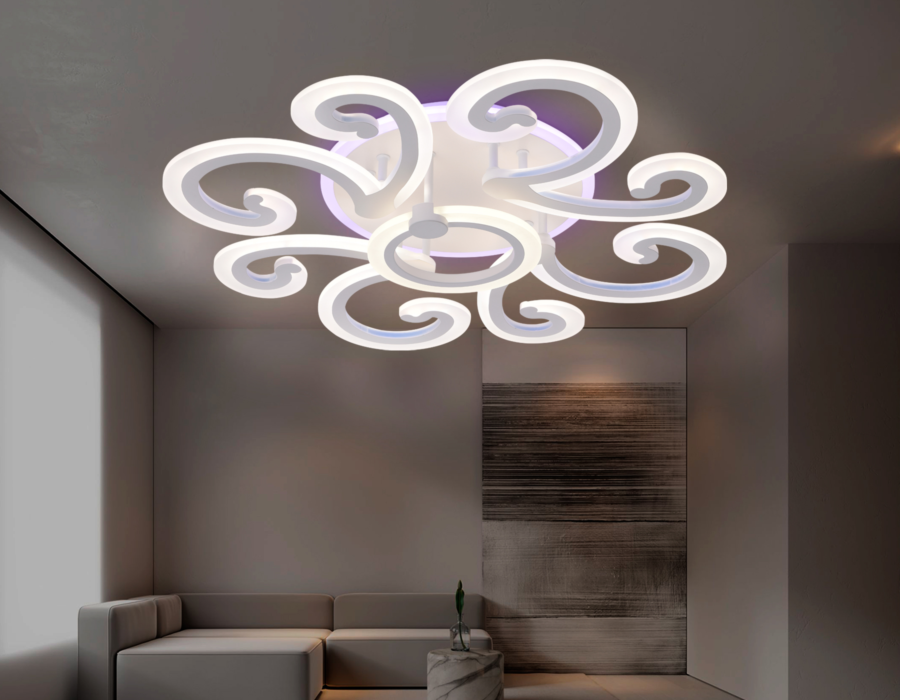 Потолочная люстра с пультом Ambrella Light Acrylica Original FA5143