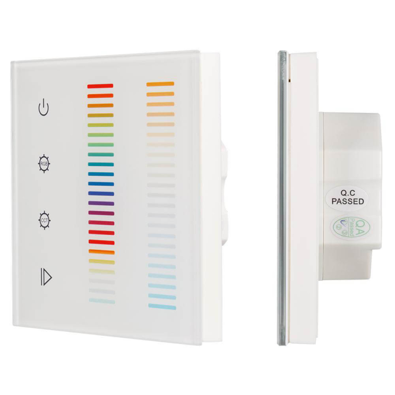 Панель Arlight Sens SR-2834-5C-AC-RF-IN White (220V,RGB+CCT,1 зона) 022195