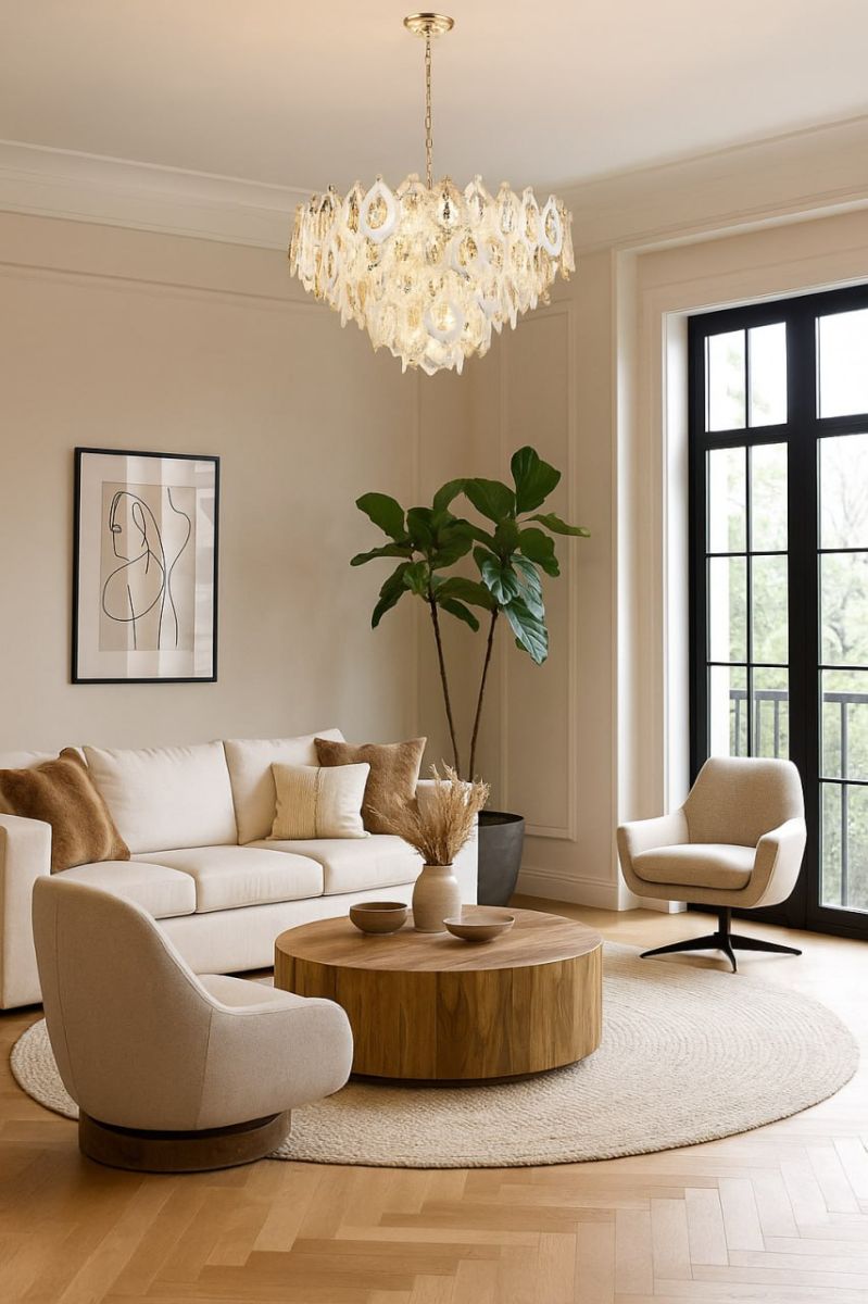 Подвесная люстра Modelux ML.6197.800 GD