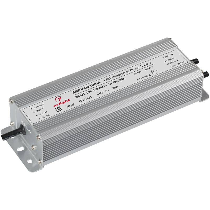 Блок питания Arlight ARPV-05100-A (5V, 20.0A, 100W) 019468(1)