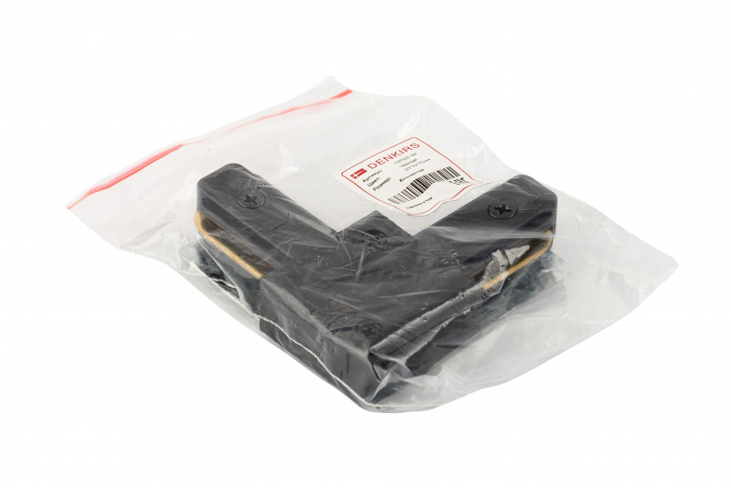 Коннектор L-образный Denkirs DK Track Black TR1102-BK