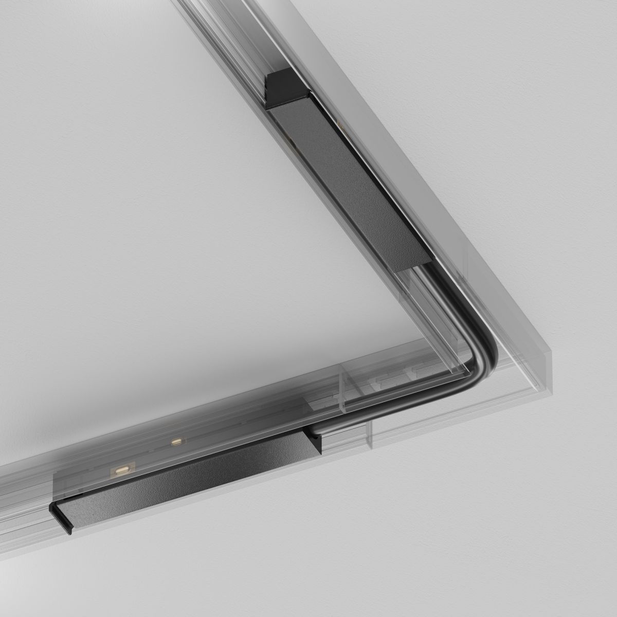 Коннектор питания шарнирный Exility X Maytoni TRA239CS-42B