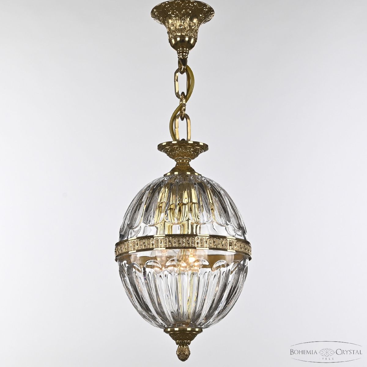 Подвесной светильник Bohemia Ivele Crystal 5680/20 G Clear/M-1H