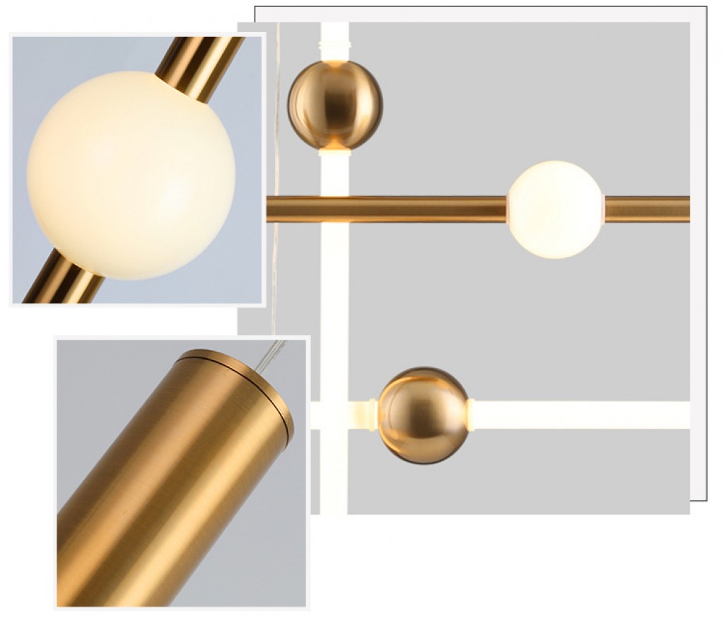 Подвесной светильник Delight Collection Orion ST-1689S gold