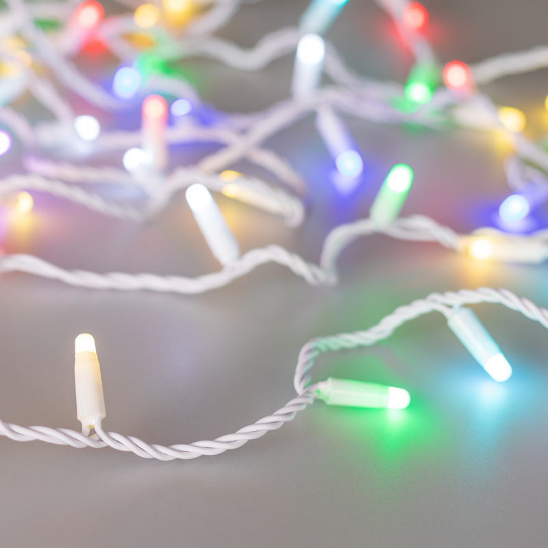 Светодиодная гирлянда Arlight ARD-String-Classic-20000-White-200LED-Milk-Sync RGB 028206