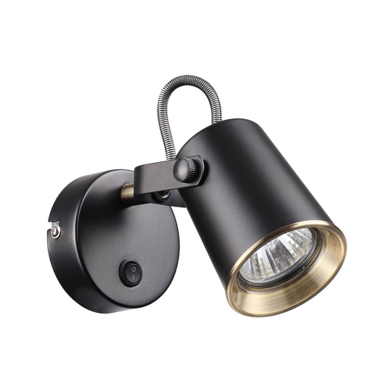 Спот Odeon Light Flexi Black 3629/1W