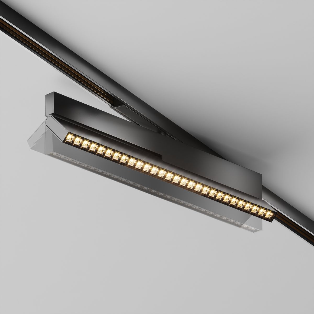 Трековый магнитный светильник Maytoni Technical Points Rot Exility X TR242-2-12W3K-B