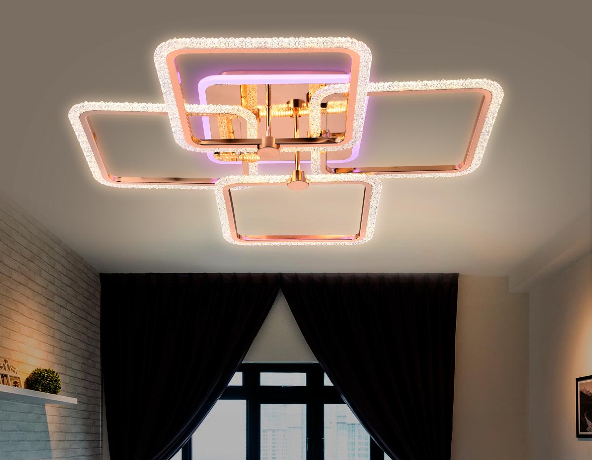 Потолочная люстра с пультом Ambrella Light Acrylica Original FA538