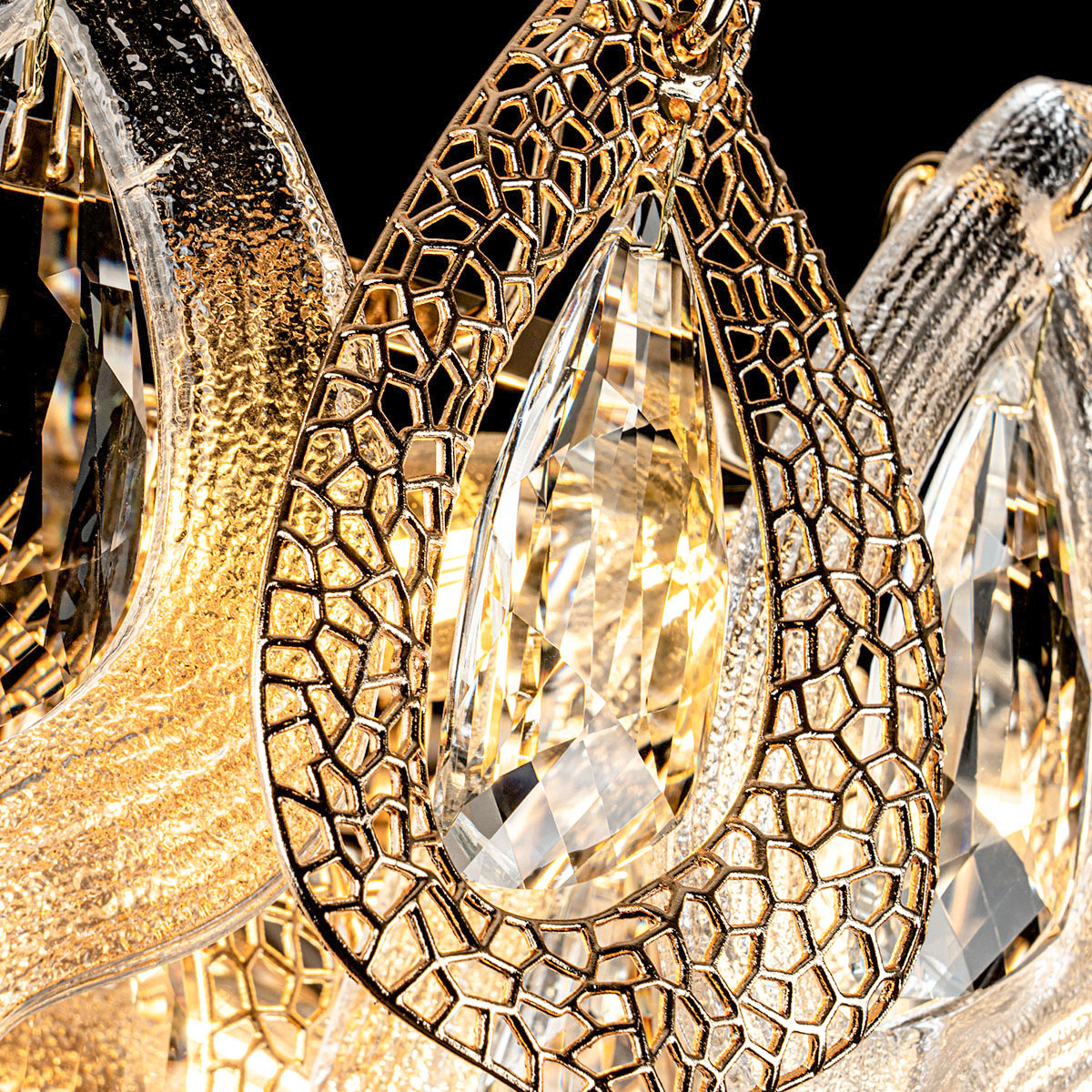 Подвесная люстра Modelux ML.6197.600 GD