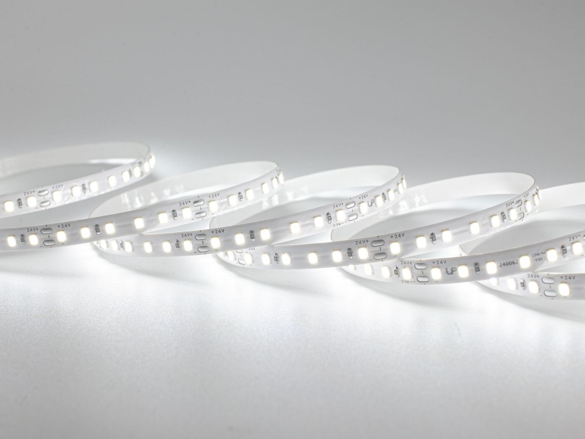Светодиодная лента LEDS POWER 2835 120/м (10Вт/м) 24В холодная 008790